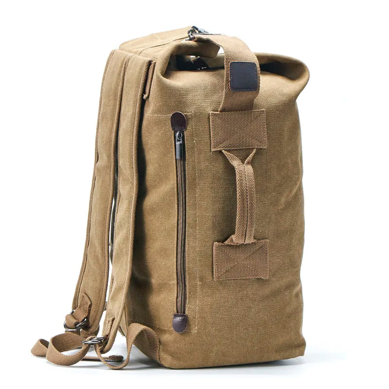 Large Capacity Canvas Rucksack