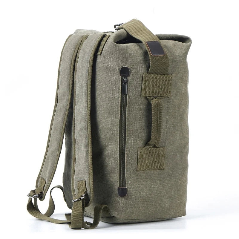 Large Capacity Canvas Rucksack