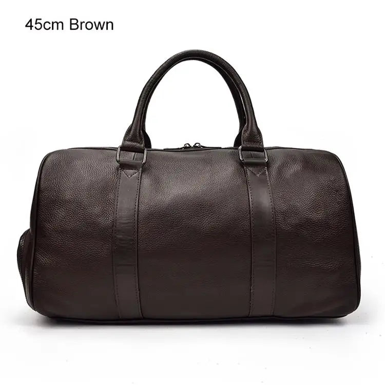 Luxury Genuine Leather Travel Bag