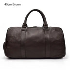 Luxury Genuine Leather Travel Bag