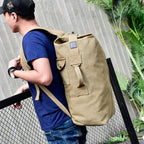 Large Capacity Canvas Rucksack