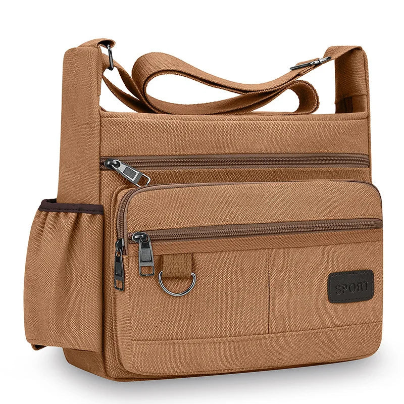 Canvas Shoulder Luxury Messenger Bag