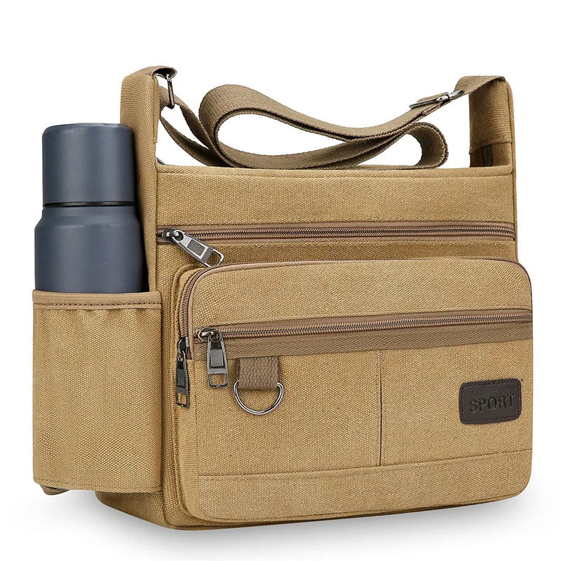 Canvas Shoulder Luxury Messenger Bag