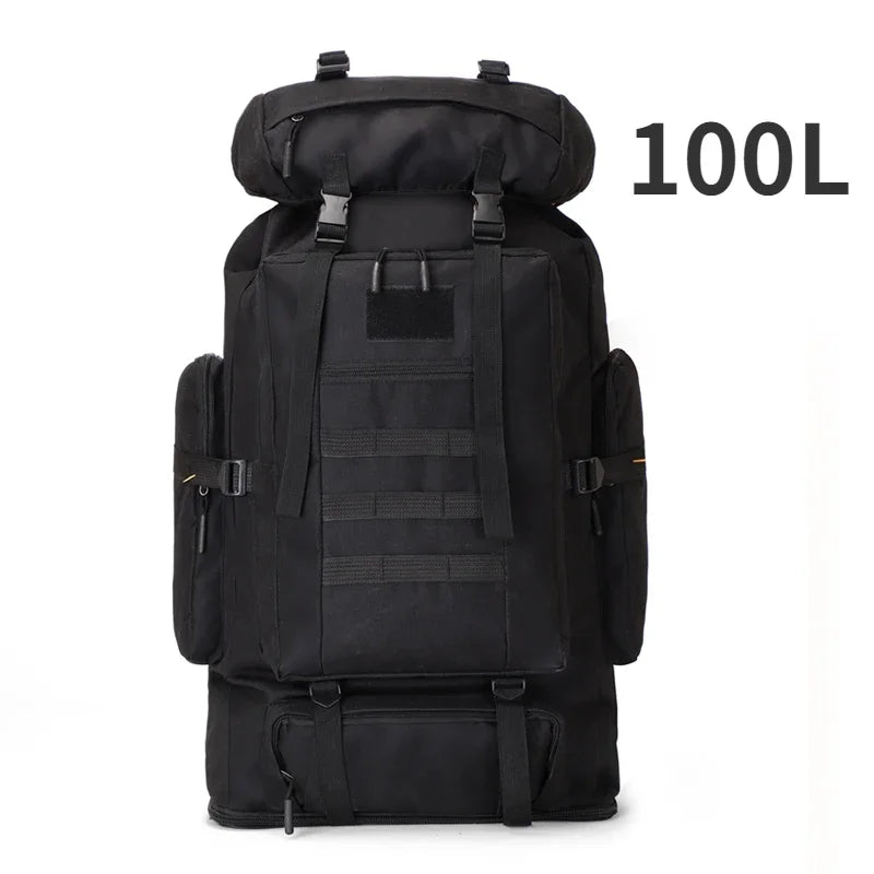 80L/100L  Mountaineering Tactical Backpack