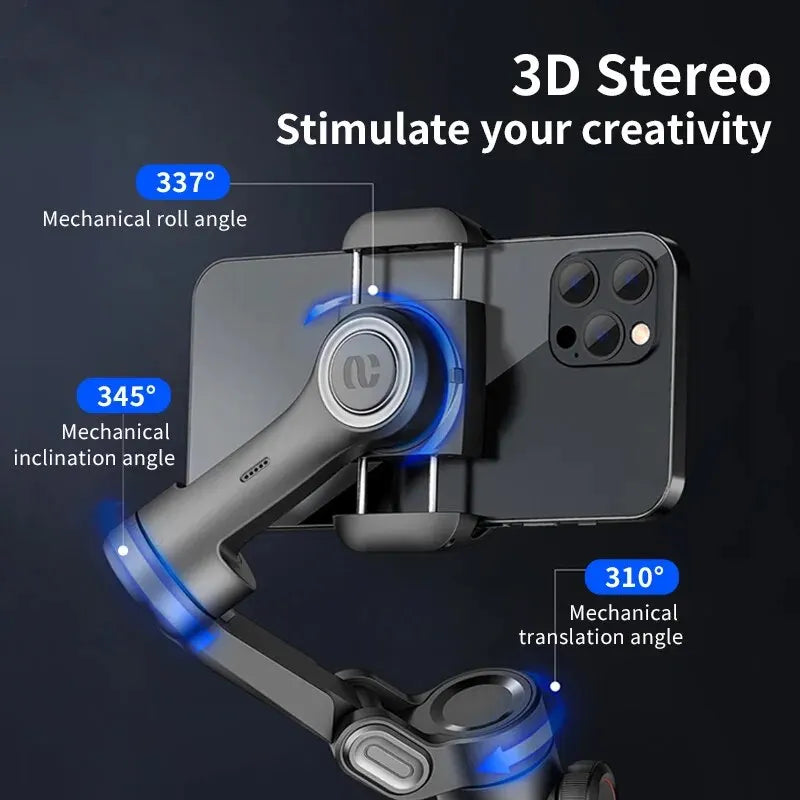 3-Axis Handheld Foldable SmartXE Mobile Phone Gimbal