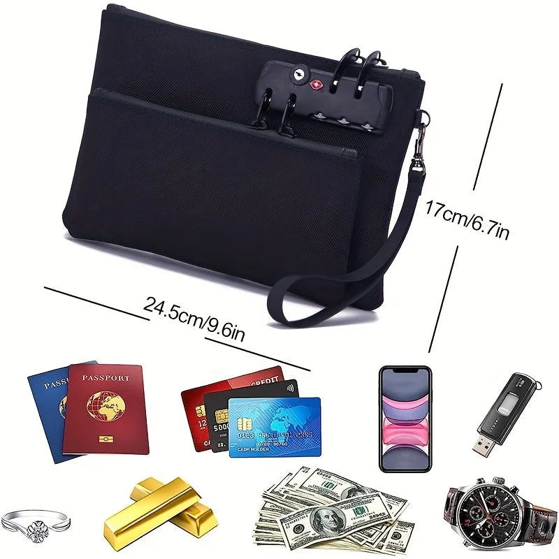 Dual-Layer Organizer With Secure Locking