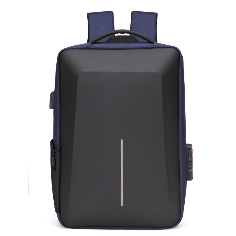 Hard Shell Anti-theft Backpack With Built In Combination Lock