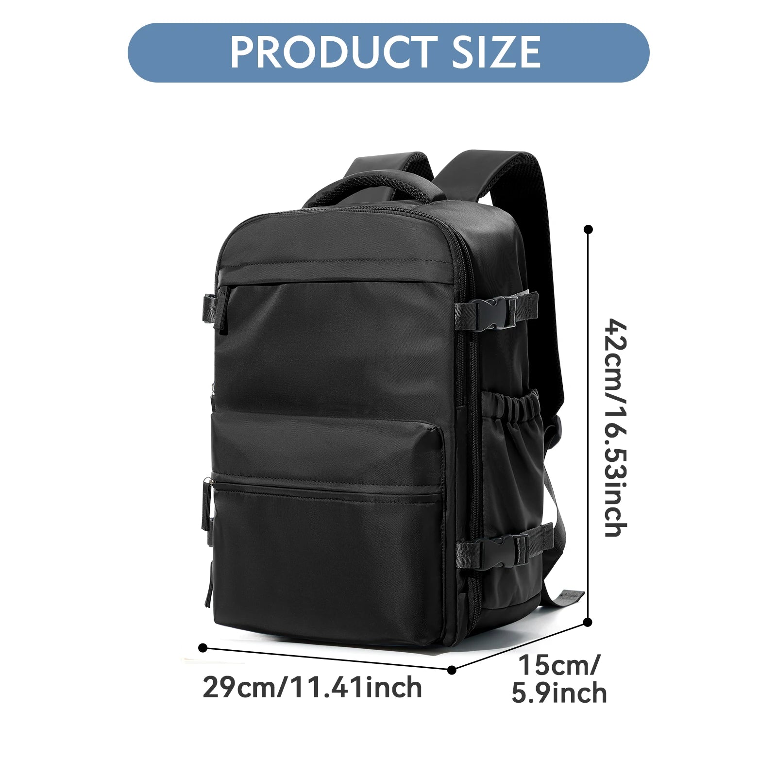 Vacuum Compression Travel  Backpack