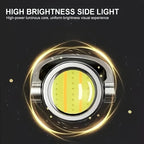 Powerful Mini Waterproof Rechargeable Keychain Flashlight