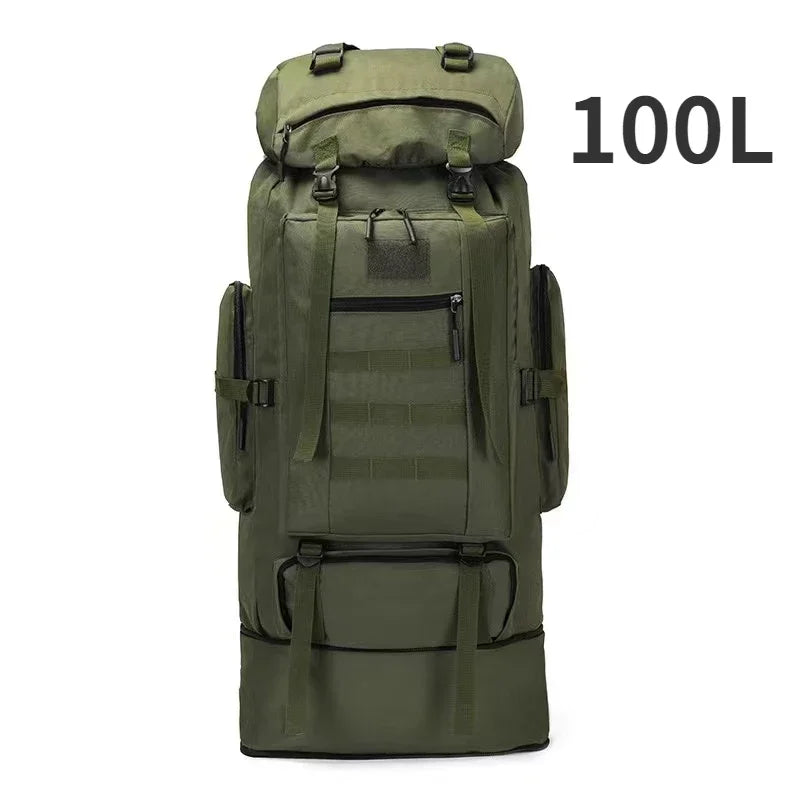 80L/100L  Mountaineering Tactical Backpack