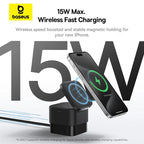 3 in 1  Magnetic Wireless Charger Stand ForYour Apple Devices