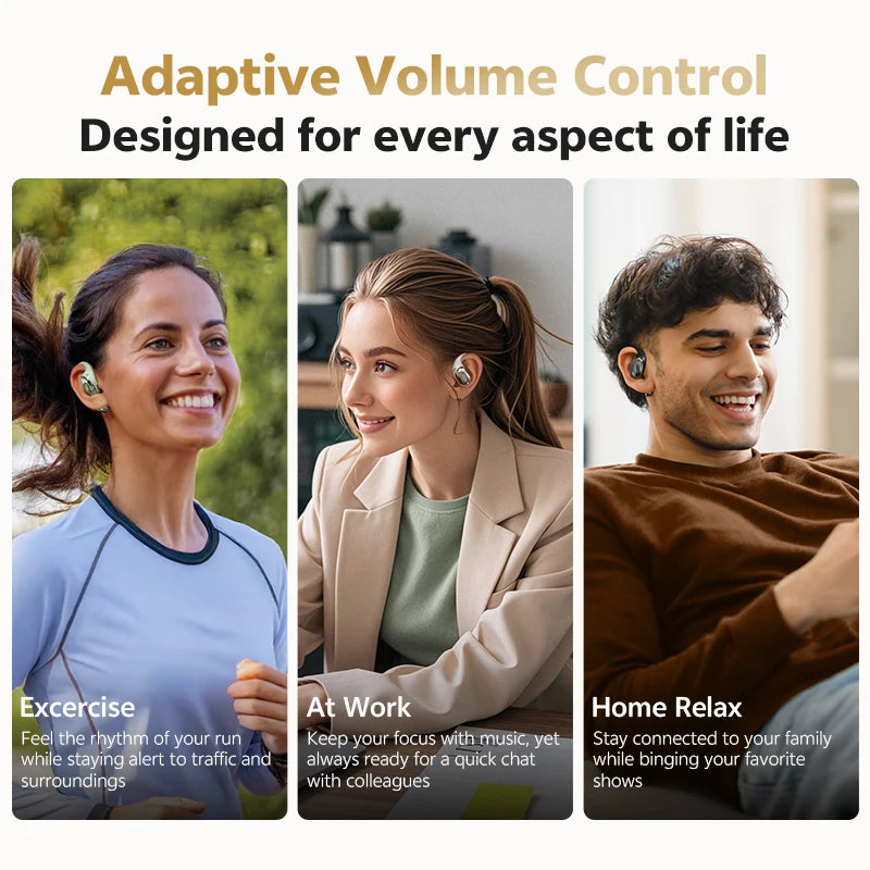 Open-Ear Wireless Waterproof Dynamic Headphones