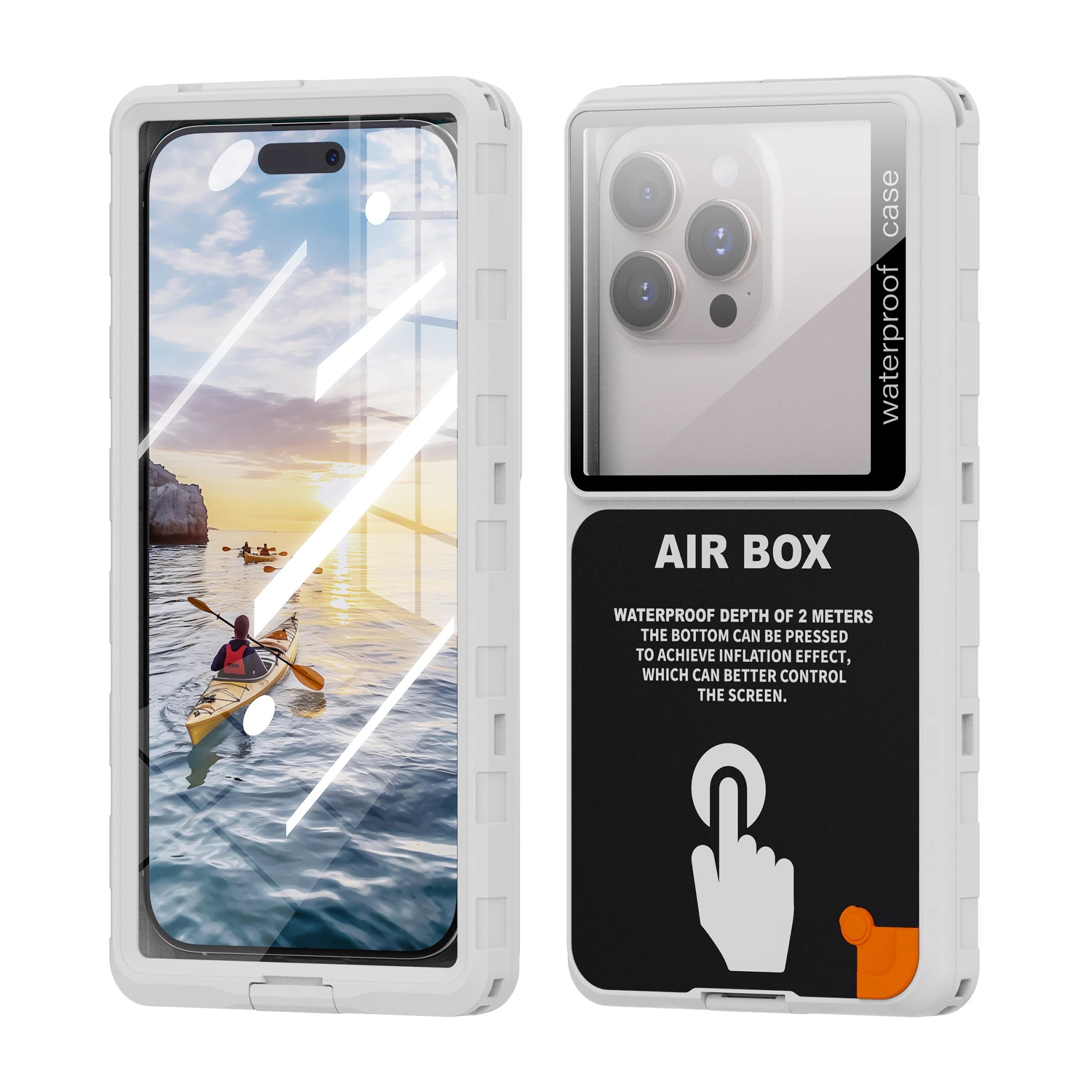 Buy 1 Get 1 Half Price - Waterproof & Shock Proof Phone Case for 6.9' Devices