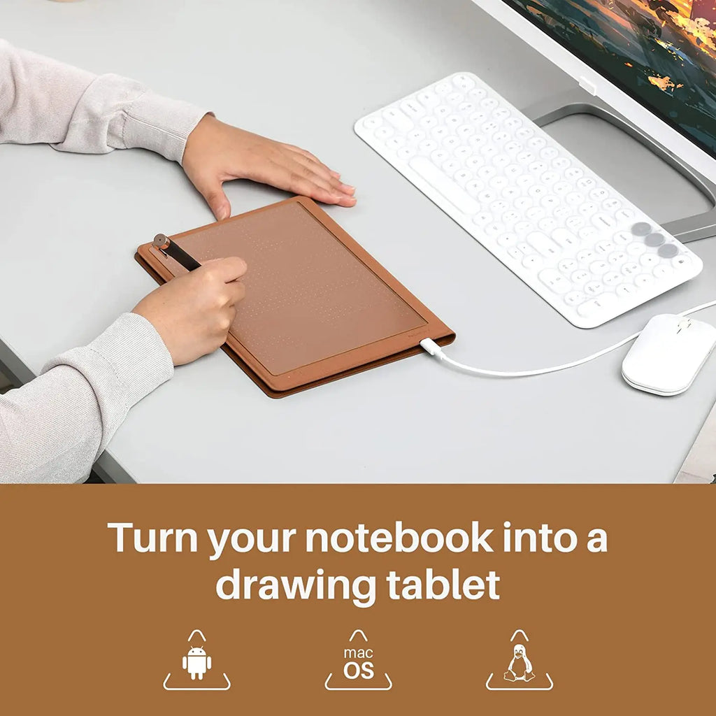 Smart Notebook - Digital Writing Notepad With 50 Pages