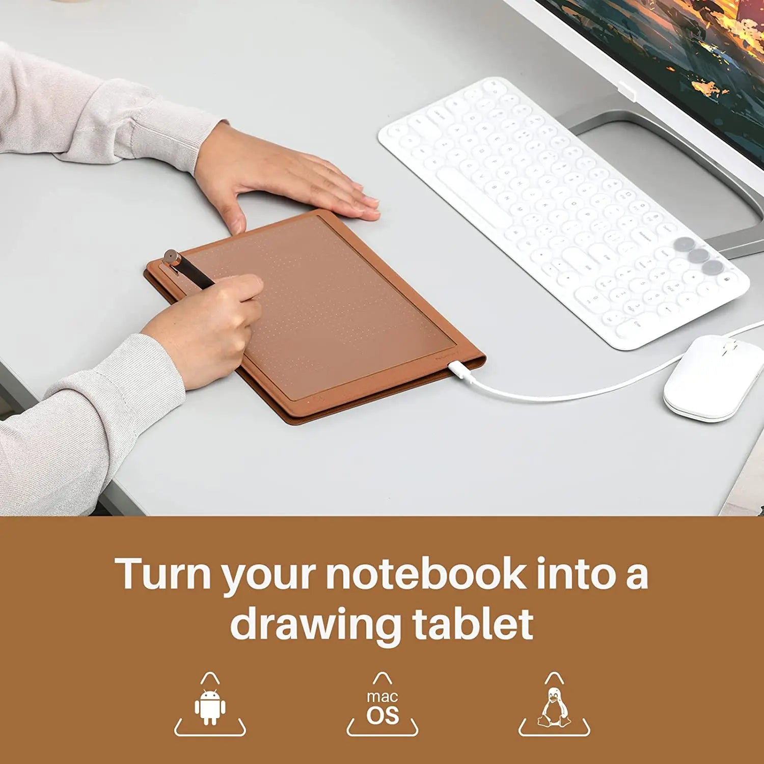 Smart Notebook - Digital Writing Notepad With 50 Pages
