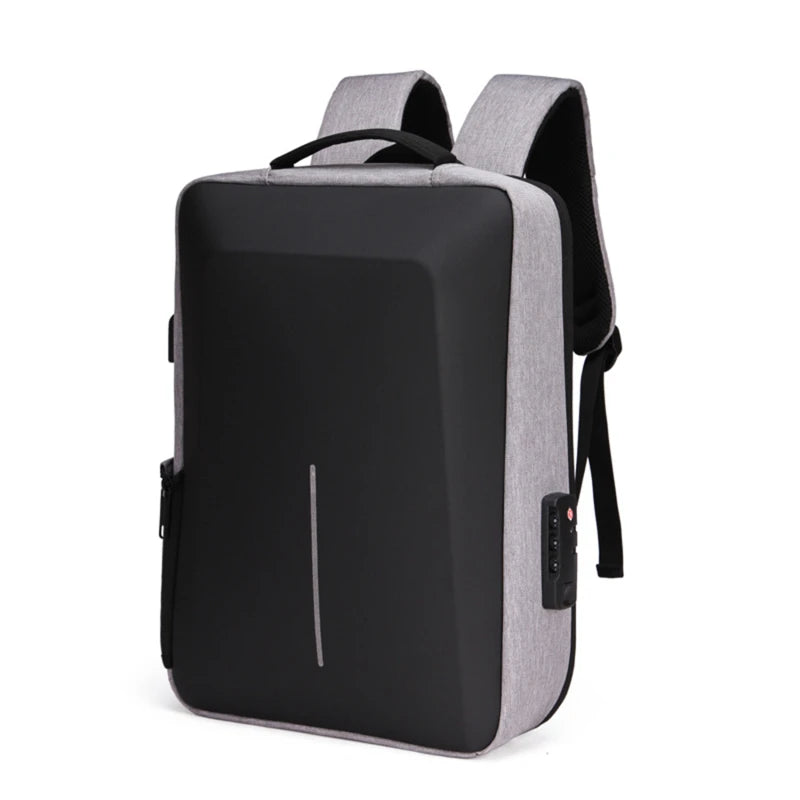 Hard Shell Anti-theft Backpack With Built In Combination Lock