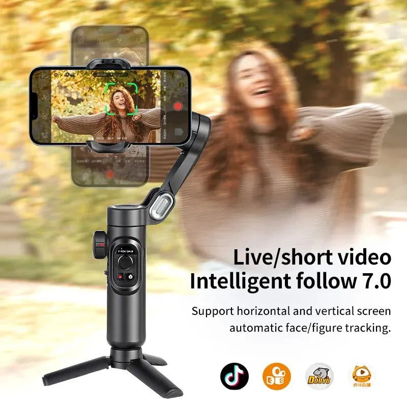 3-Axis Handheld Foldable SmartXE Mobile Phone Gimbal