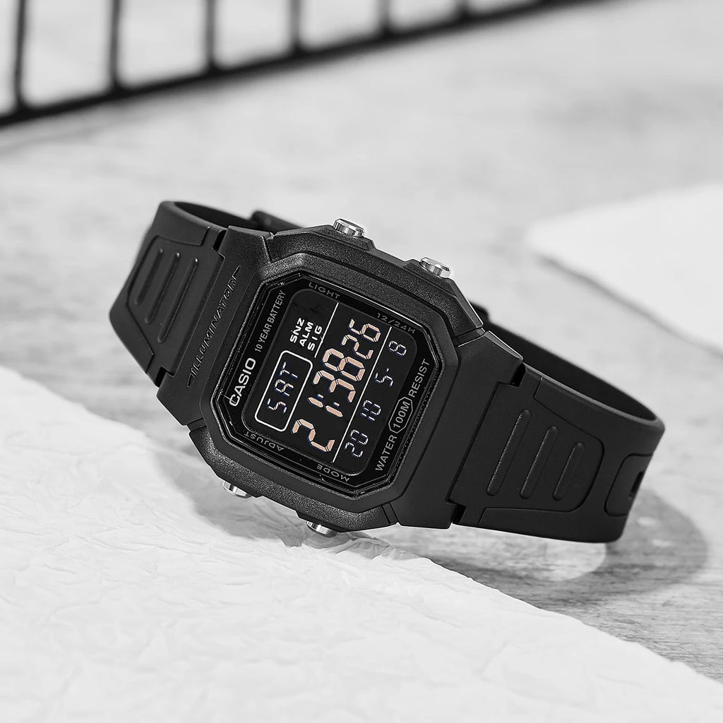 W-800H Waterproof Casio Watch