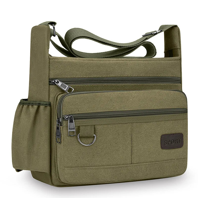 Canvas Shoulder Luxury Messenger Bag