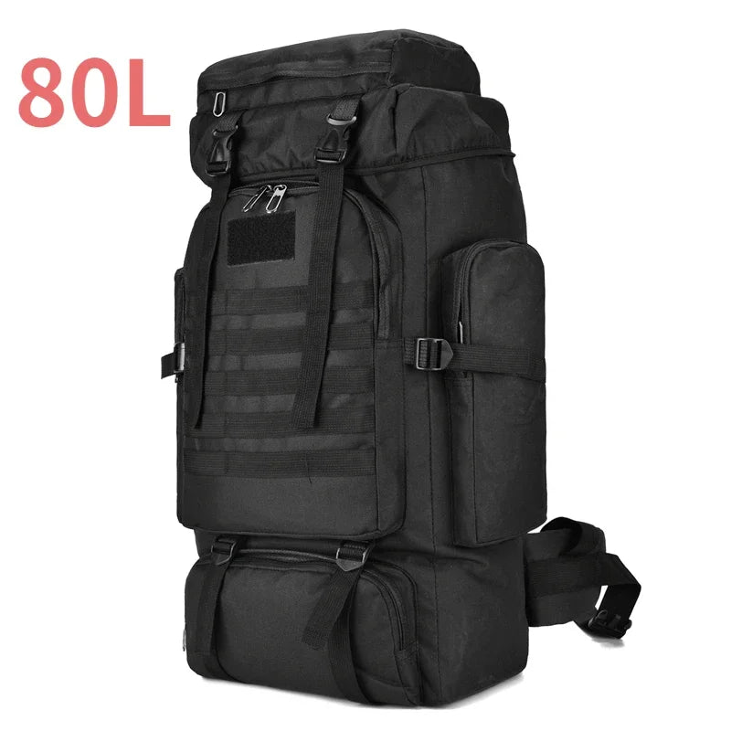 80L/100L  Mountaineering Tactical Backpack