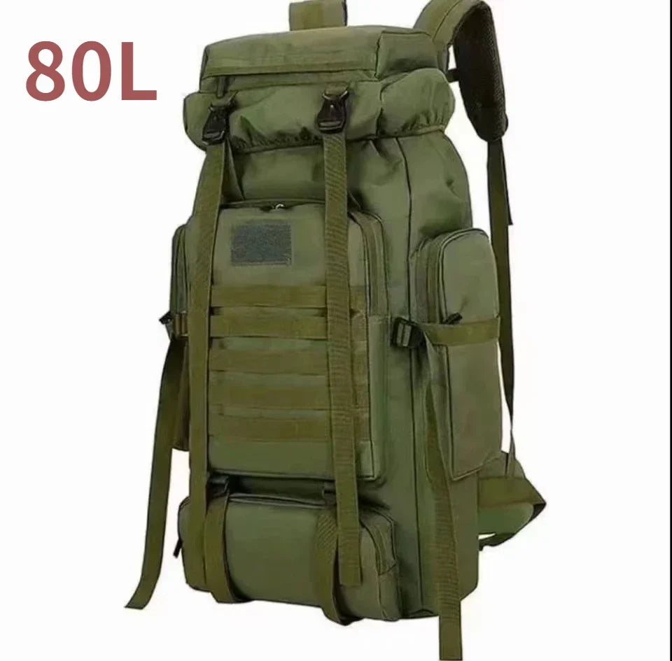 80L/100L  Mountaineering Tactical Backpack