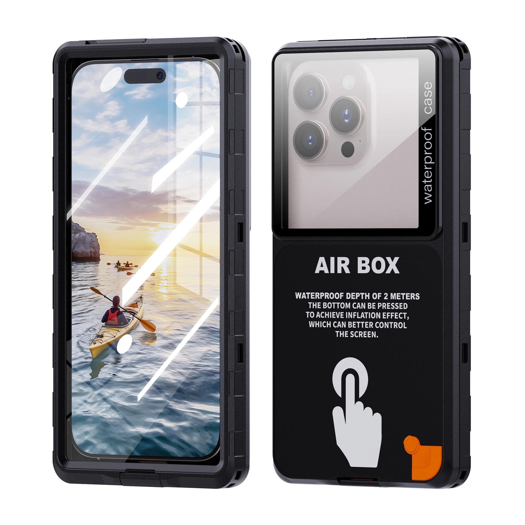 Buy 1 Get 1 Half Price - Waterproof & Shock Proof Phone Case for 6.9' Devices