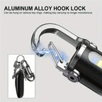 Powerful Mini Waterproof Rechargeable Keychain Flashlight