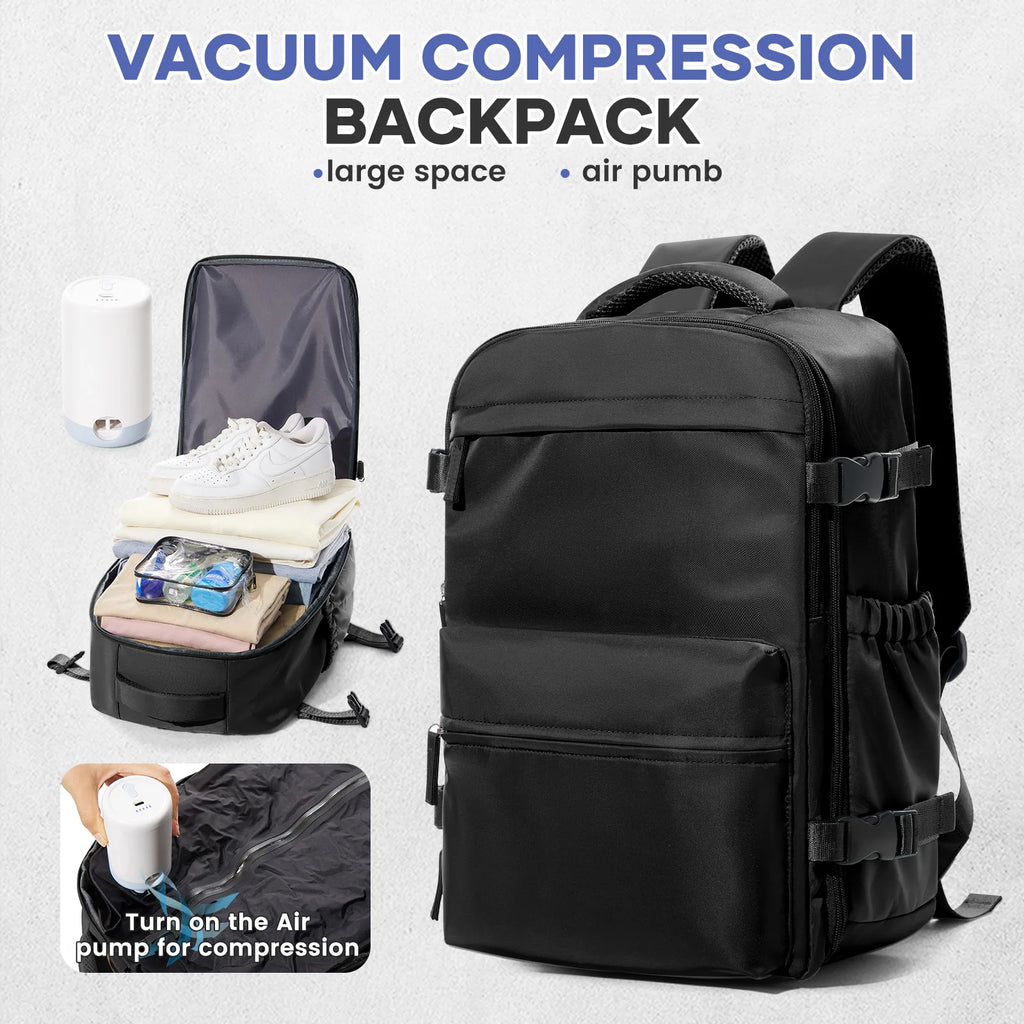 Vacuum Compression Travel  Backpack