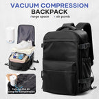 Vacuum Compression Travel  Backpack