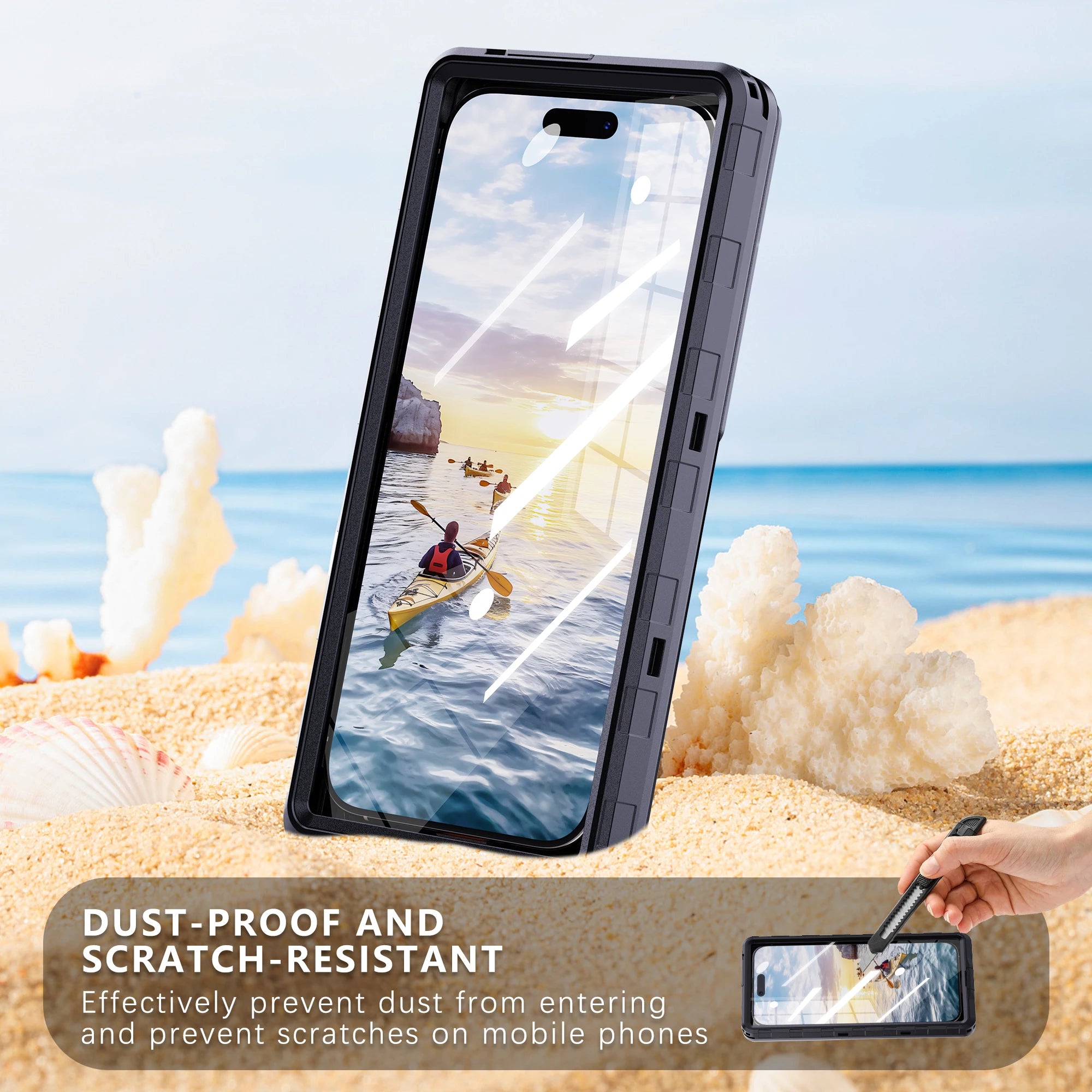 Buy 1 Get 1 Half Price - Waterproof & Shock Proof Phone Case for 6.9' Devices
